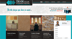 Desktop Screenshot of devoecolor.com